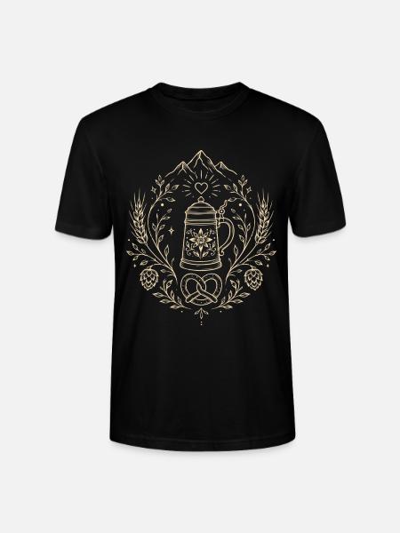 Bierkrug – Bierfest im Oktober Motiv - Stanley/Stella Unisex Bio-T-Shirt CRAFTER - Schwarz