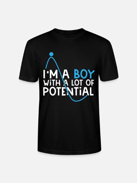 Child Boy Boys Gift - Stanley/Stella CRAFTER Unisex Organic T-Shirt - black
