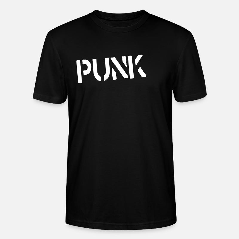 Punk - T-shirt bio CRAFTER Stanley Stella Unisexe - noir