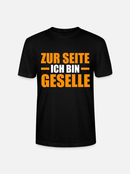 Geselle Prüfung Gesellenbrief Geschenk - Stanley/Stella Unisex Bio-T-Shirt CRAFTER - Schwarz