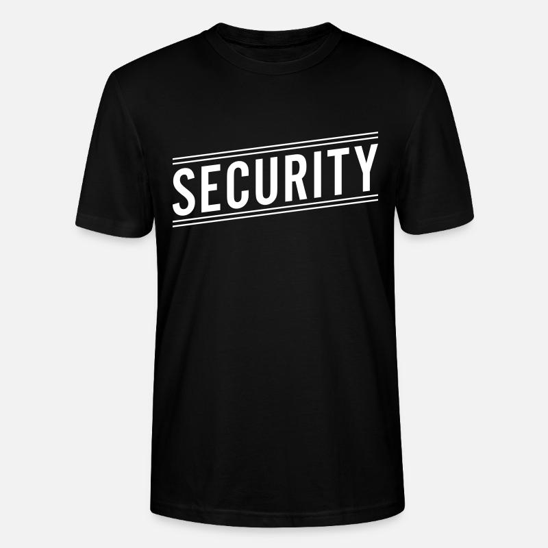 Security - Stanley/Stella Unisex Bio-T-Shirt CRAFTER - Schwarz