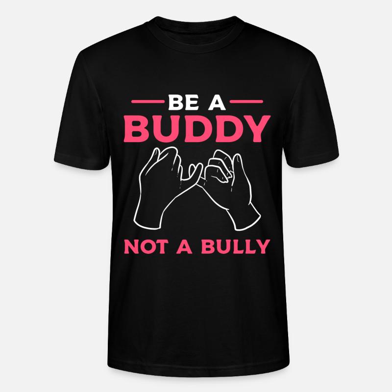 Mobbing - Stanley/Stella Unisex Bio-T-Shirt CRAFTER - Schwarz