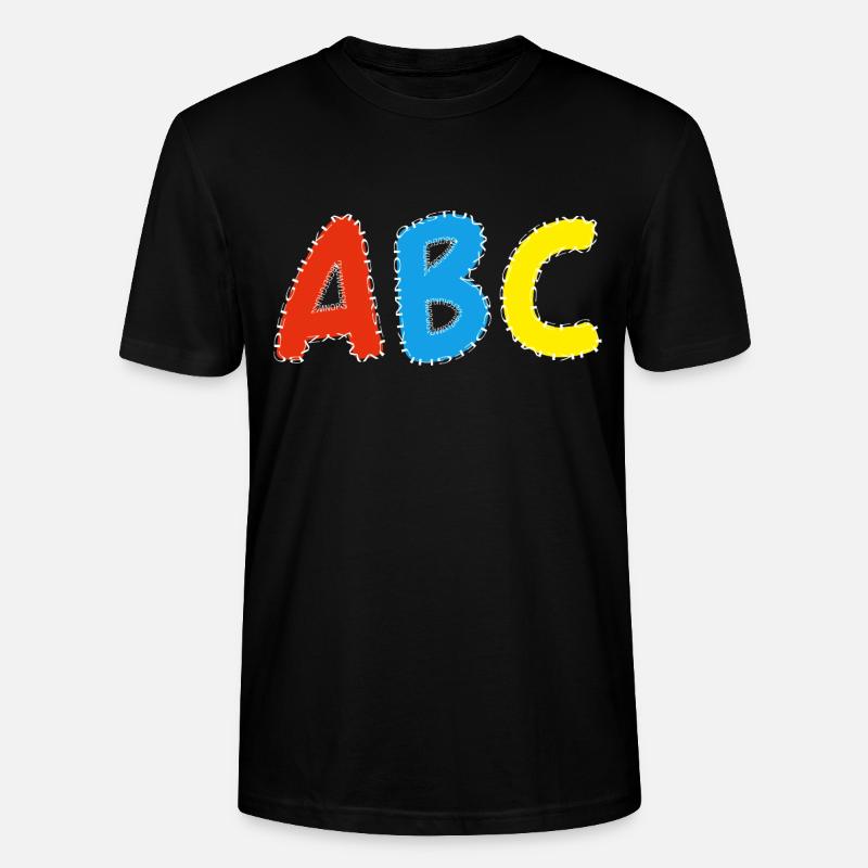 ABC- Schulstart, Schukind - Stanley/Stella Unisex Bio-T-Shirt CRAFTER - Schwarz
