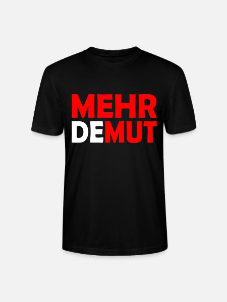Demut - Stanley/Stella Unisex Bio-T-Shirt CRAFTER - Schwarz