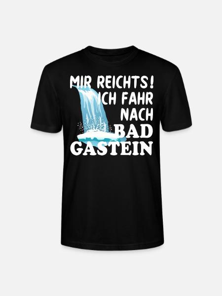 Bad Gastein - Stanley/Stella Unisex Bio-T-Shirt CRAFTER - Schwarz