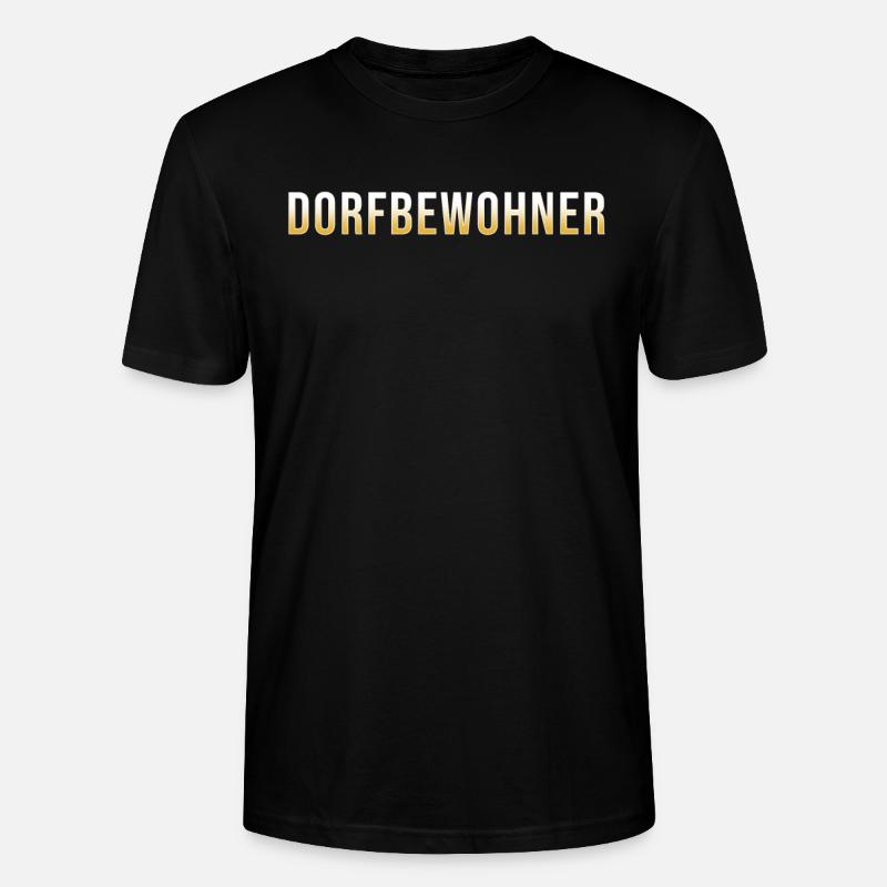 Dorf Dorfbewohner - Stanley/Stella Unisex Bio-T-Shirt CRAFTER - Schwarz