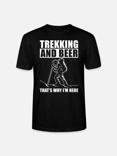 Trekking - Stanley/Stella CRAFTER Unisex Organic T-Shirt - black