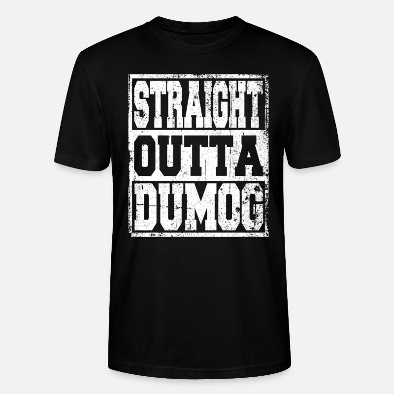 Dumog dit drôle - T-shirt bio CRAFTER Stanley Stella Unisexe - noir