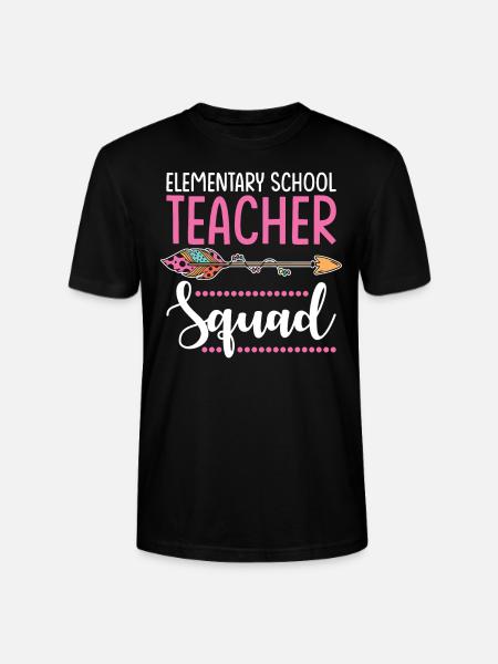 elementary school teacher group - Stanley/Stella CRAFTER Unisex Organic T-Shirt - black