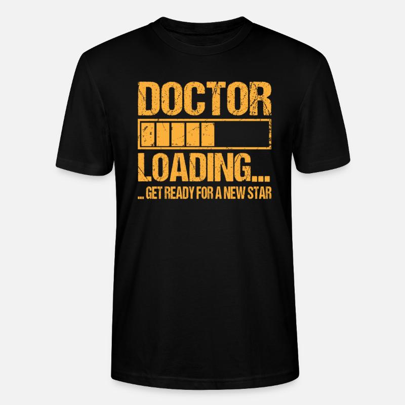 Arzt loading Arzt Ausbildung - Stanley/Stella Unisex Bio-T-Shirt CRAFTER - Schwarz
