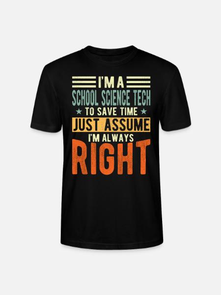 École Science Tech - T-shirt bio CRAFTER Stanley Stella Unisexe - noir