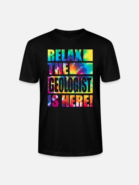 Géologue Drôle de dicton - T-shirt bio CRAFTER Stanley Stella Unisexe - noir