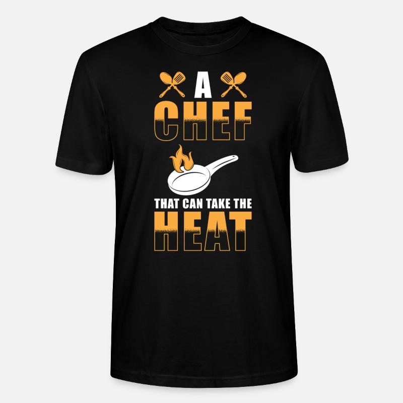 Chef Chef - Stanley/Stella CRAFTER Unisex Organic T-Shirt - black