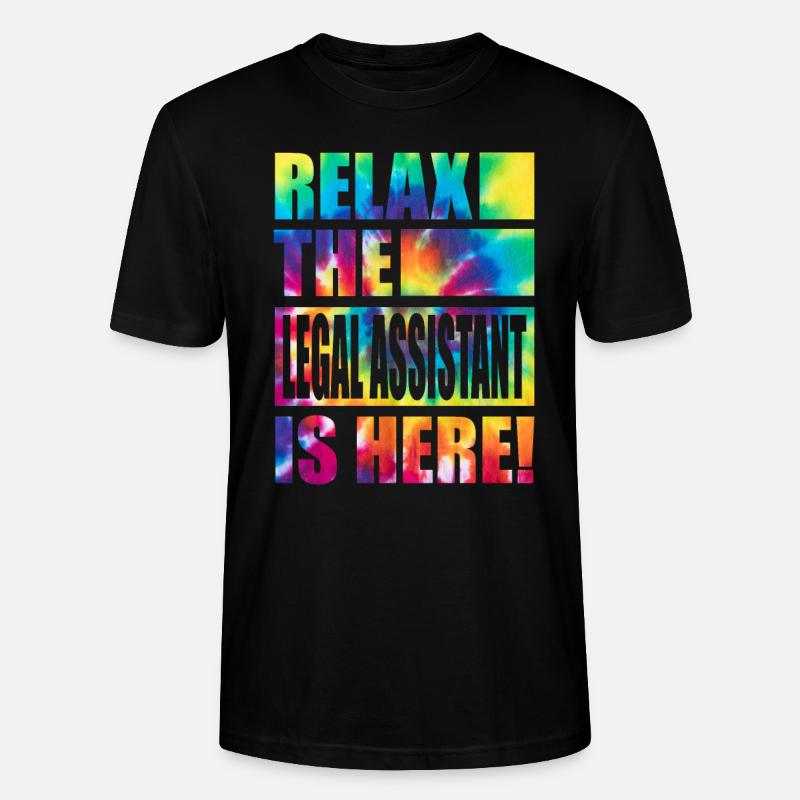 Assistant juridique drôle de dicton - T-shirt bio CRAFTER Stanley Stella Unisexe - noir