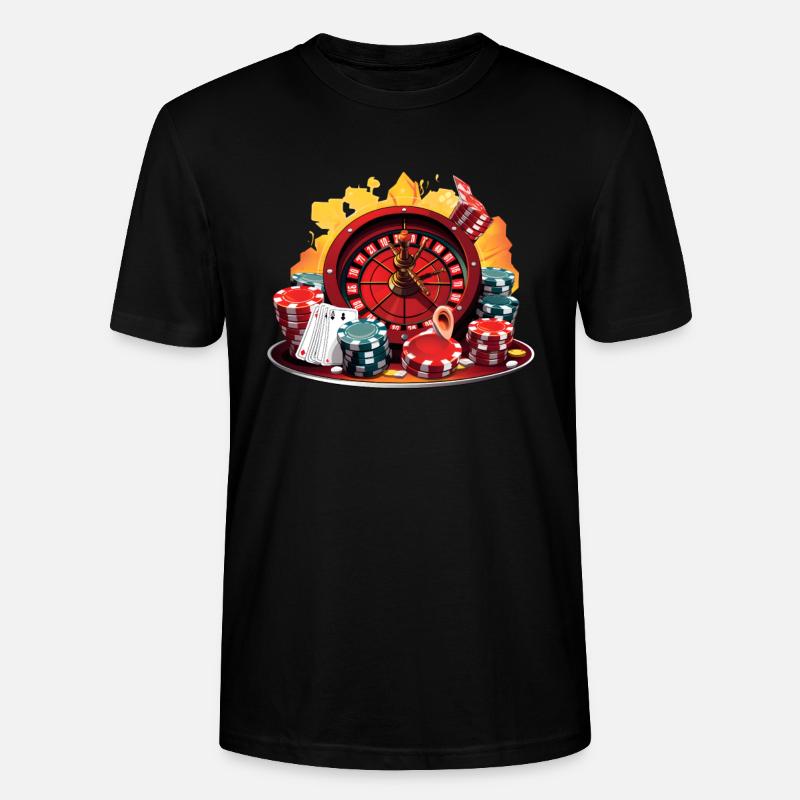 Kasino - Stanley/Stella Unisex Bio-T-Shirt CRAFTER - Schwarz