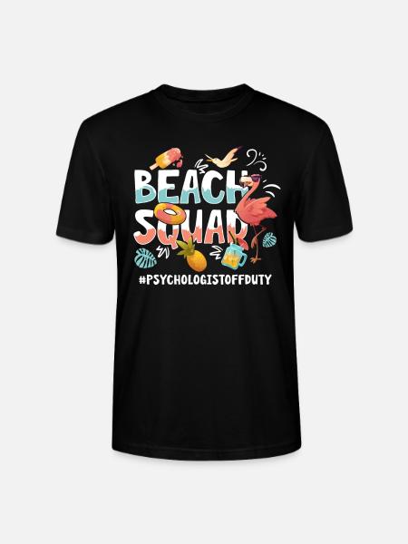 Psychologist Vacation Beach Group - Stanley/Stella CRAFTER Unisex Organic T-Shirt - black