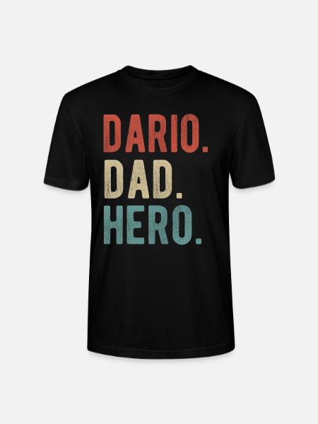 Dario Papa Held - Stanley/Stella Unisex Bio-T-Shirt CRAFTER - Schwarz