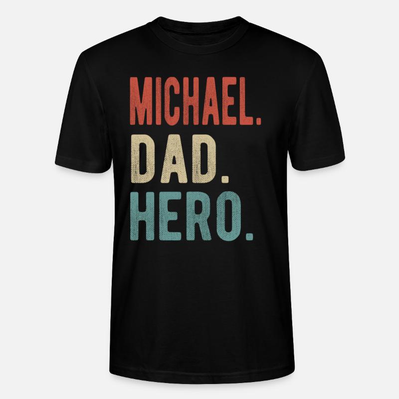 Michael Papa Held - Stanley/Stella Unisex Bio-T-Shirt CRAFTER - Schwarz