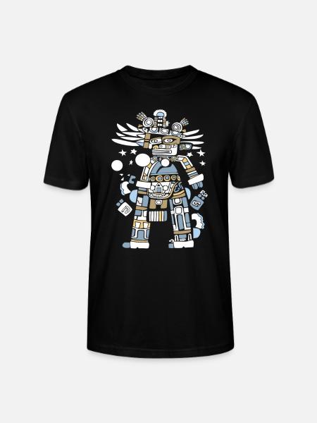 Mayan God Mayan Mythology Itzamna - Stanley/Stella CRAFTER Unisex Organic T-Shirt - black