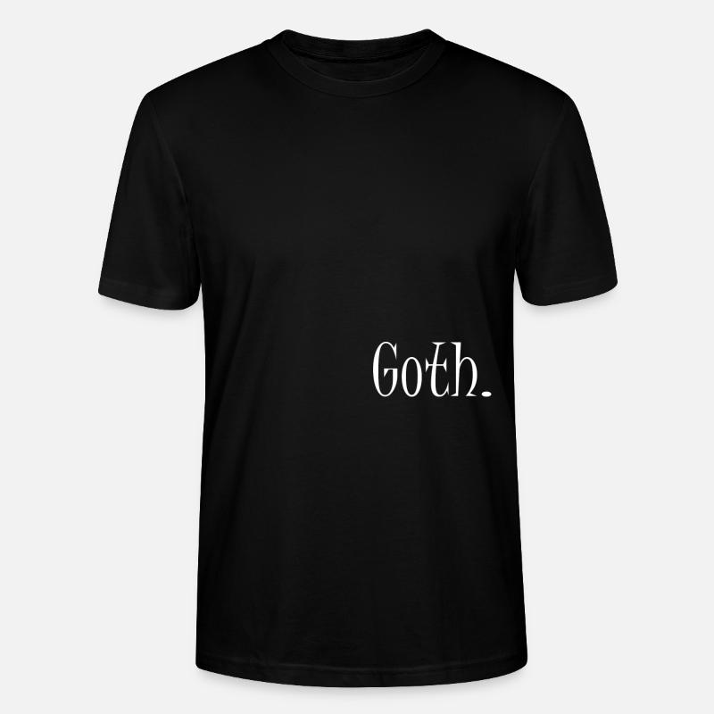 Goth - Stanley/Stella Unisex Bio-T-Shirt CRAFTER - Schwarz