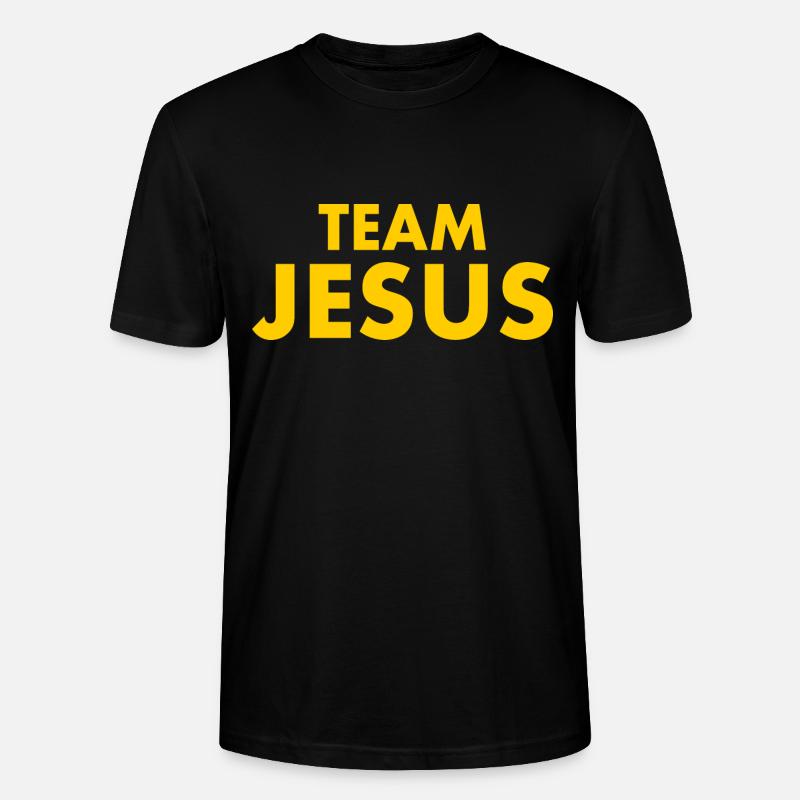 Team jesus - Stanley/Stella Unisex Bio-T-Shirt CRAFTER - Schwarz