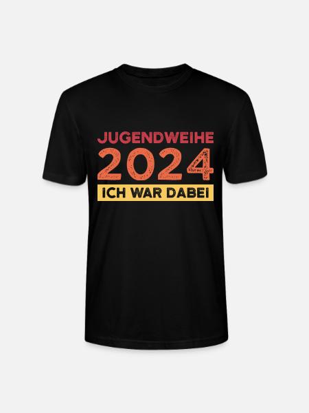 Jugendweihe 2024 Jugend Jugendliche Geschenk - Stanley/Stella Unisex Bio-T-Shirt CRAFTER - Schwarz