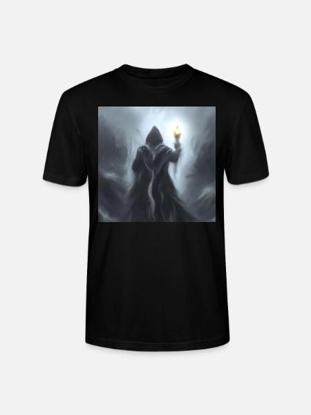 Una oscura figura mística 7 - Camiseta unisex ecológica CRAFTER de Stanley/Stella - negro