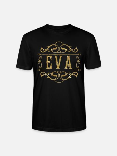 Eva gold - Stanley/Stella CRAFTER Unisex Organic T-Shirt - black