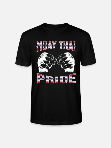 Muay Thai Boxing Muay Thai - Stanley/Stella CRAFTER Unisex Organic T-Shirt - black