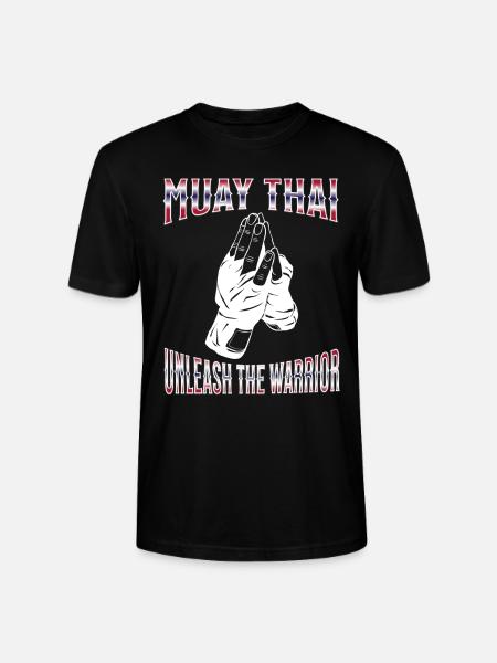 Muay Thai Boxing Muay Thai - Stanley/Stella CRAFTER Unisex Organic T-Shirt - black