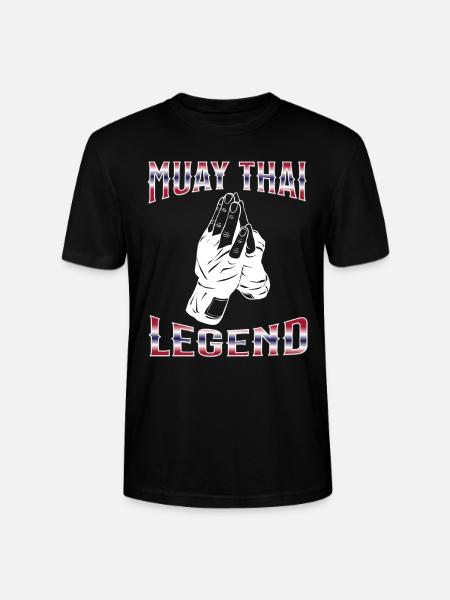 Muay Thaï Boxe Muay Thaï - T-shirt bio CRAFTER Stanley Stella Unisexe - noir