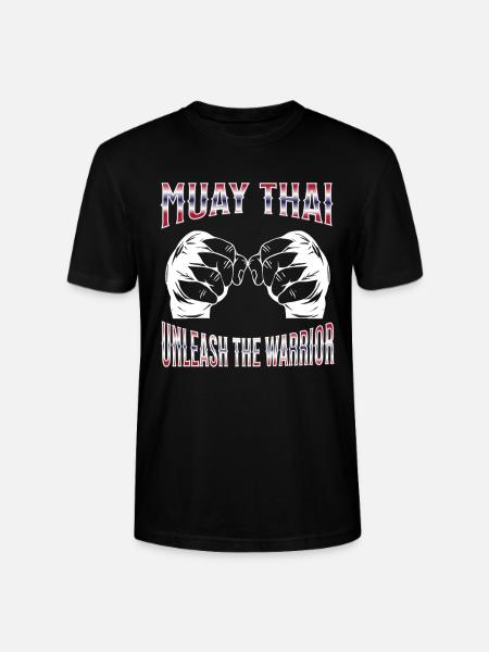 Muay Thai Boxing Muay Thai - Stanley/Stella CRAFTER Unisex Organic T-Shirt - black