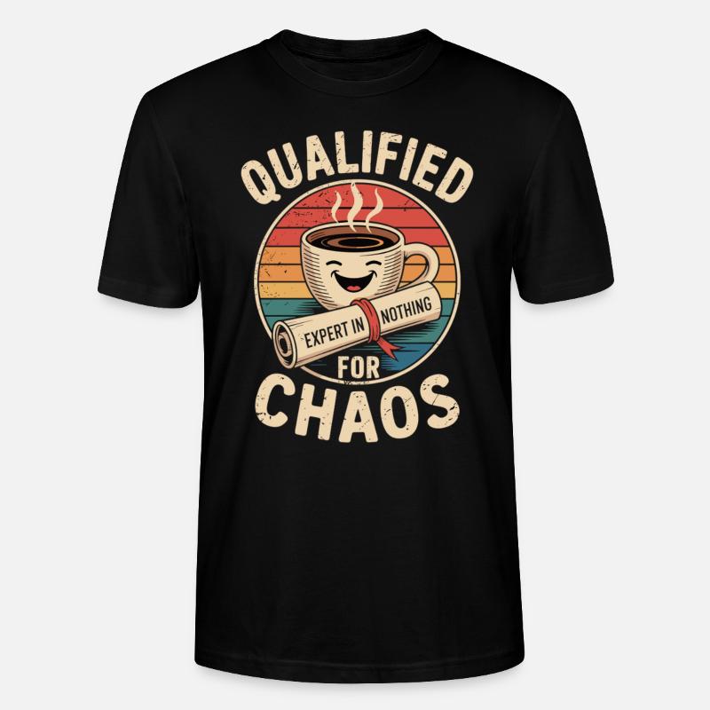 Expert du chaos absolu - T-shirt bio CRAFTER Stanley Stella Unisexe - noir