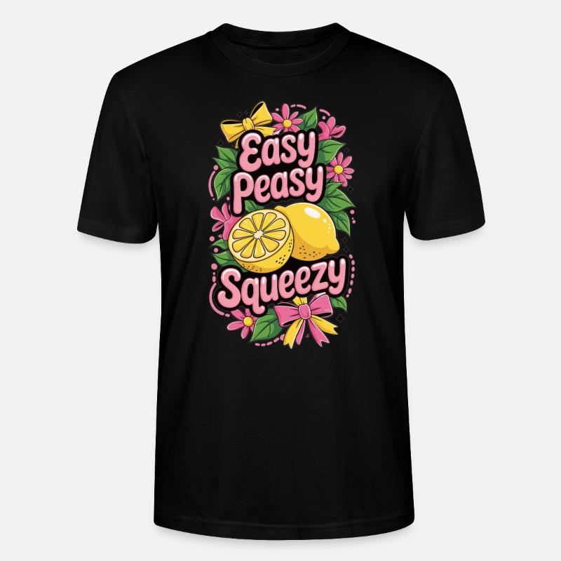 Easy Peasy Chemise Lemon Squeezy - T-shirt bio CRAFTER Stanley Stella Unisexe - noir