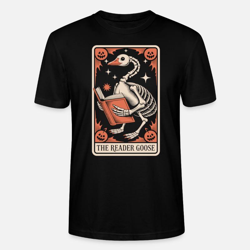 Le T-Shirt Reader Goose - T-shirt bio CRAFTER Stanley Stella Unisexe - noir