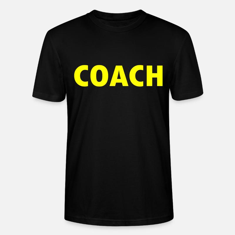 Coach - Stanley/Stella Unisex Bio-T-Shirt CRAFTER - Schwarz
