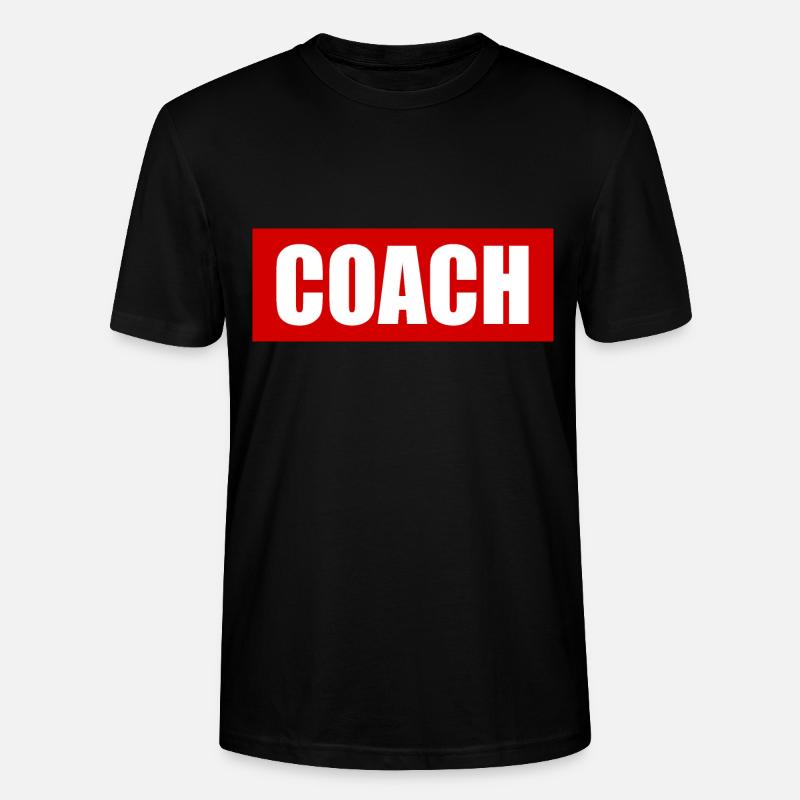 Coach - Stanley/Stella Unisex Bio-T-Shirt CRAFTER - Schwarz