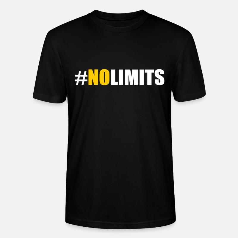 No limits - T-shirt bio CRAFTER Stanley Stella Unisexe - noir