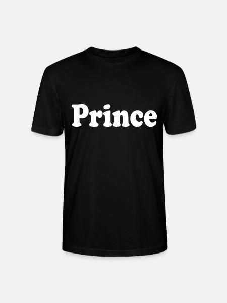 Prince - Stanley/Stella CRAFTER Unisex Organic T-Shirt - black
