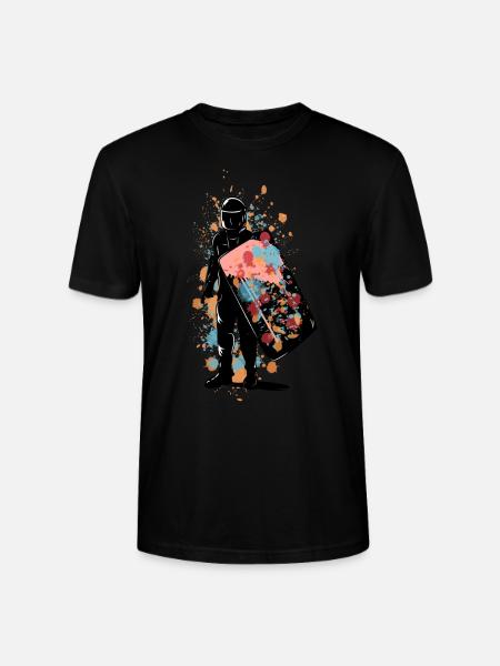 Couleurs Riot - T-shirt bio CRAFTER Stanley Stella Unisexe - noir