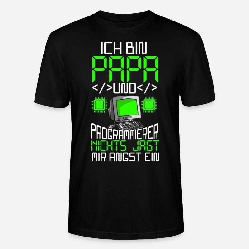 Programmierer - Stanley/Stella Unisex Bio-T-Shirt CRAFTER - Schwarz