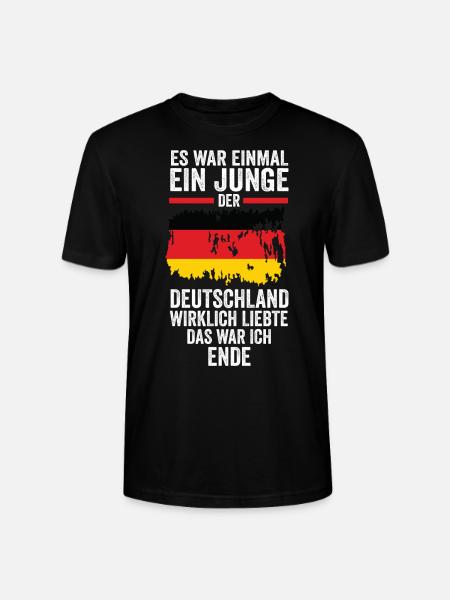 Deutschland Deutscher Deutsches - Stanley/Stella Unisex Bio-T-Shirt CRAFTER - Schwarz