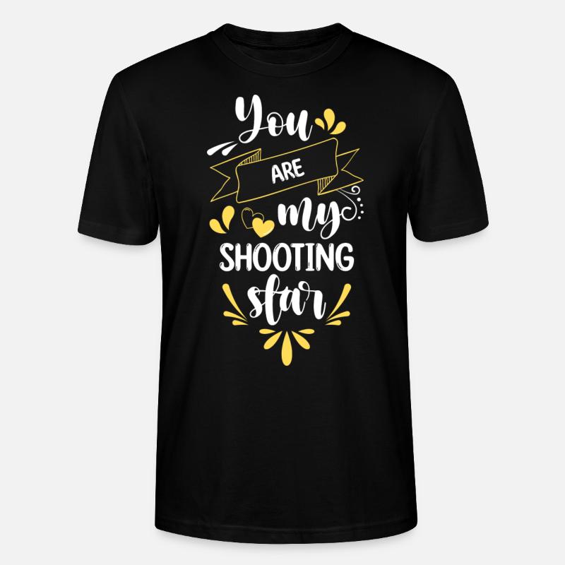 Télescope Shooting Star Space - T-shirt bio CRAFTER Stanley Stella Unisexe - noir