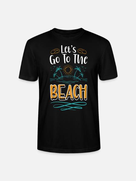 Urlaub Meer Brise - Stanley/Stella Unisex Bio-T-Shirt CRAFTER - Schwarz