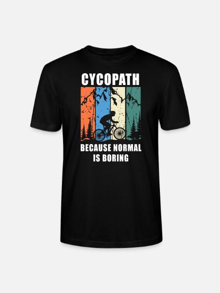 Cycopath - Stanley/Stella CRAFTER Unisex Organic T-Shirt - black