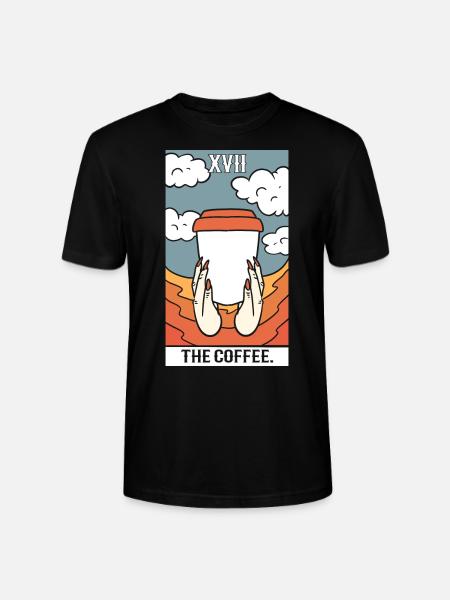 The Coffee Barista - Stanley/Stella Unisex Bio-T-Shirt CRAFTER - Schwarz