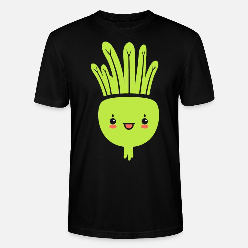 céleri - T-shirt bio CRAFTER Stanley Stella Unisexe - noir
