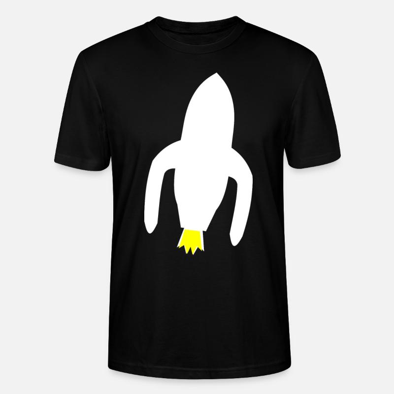 Les pionniers de l’espace - T-shirt bio CRAFTER Stanley Stella Unisexe - noir