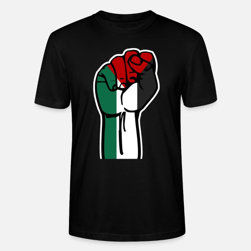 Révolution de la Palestine libre - T-shirt bio CRAFTER Stanley Stella Unisexe - noir