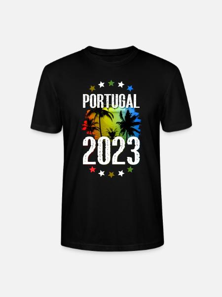 Portugal 2023 - Stanley/Stella Unisex Bio-T-Shirt CRAFTER - Schwarz